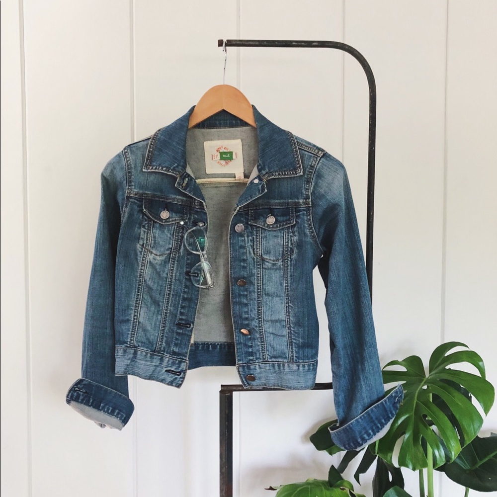 Anthropologie denim jacket